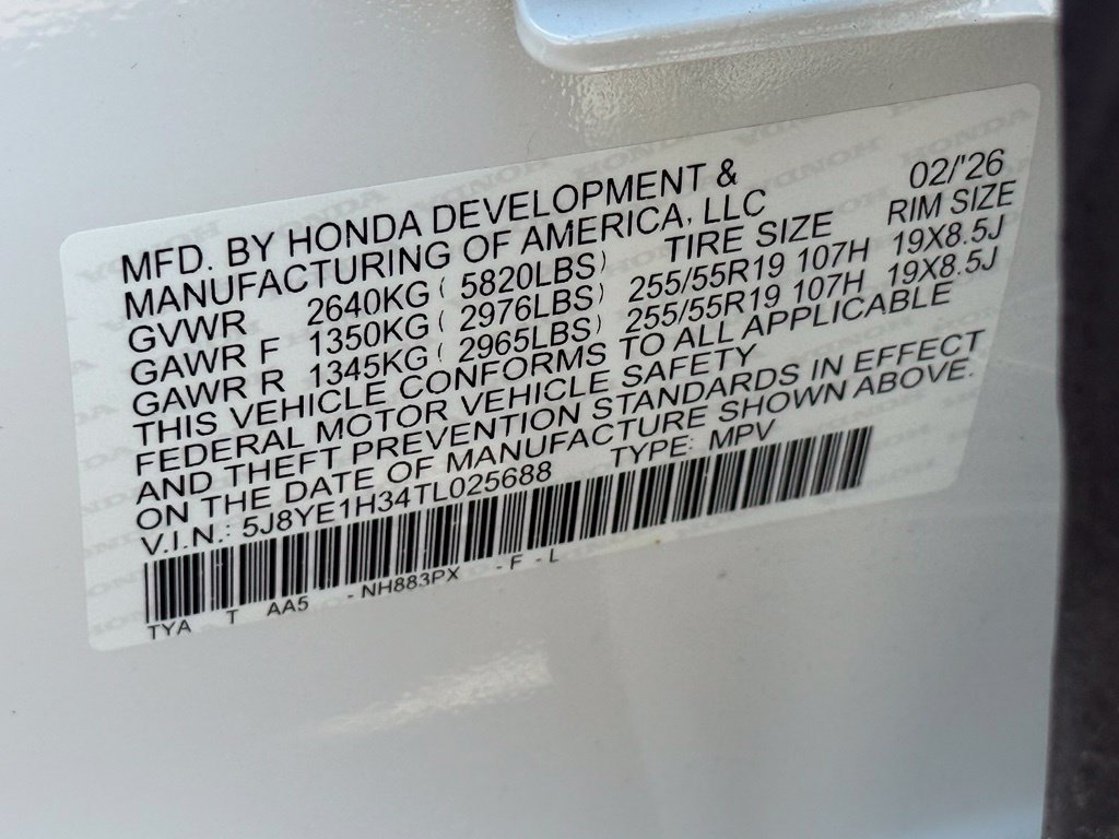 Certified Used 2026 Platinum White Pearl Acura  image 32