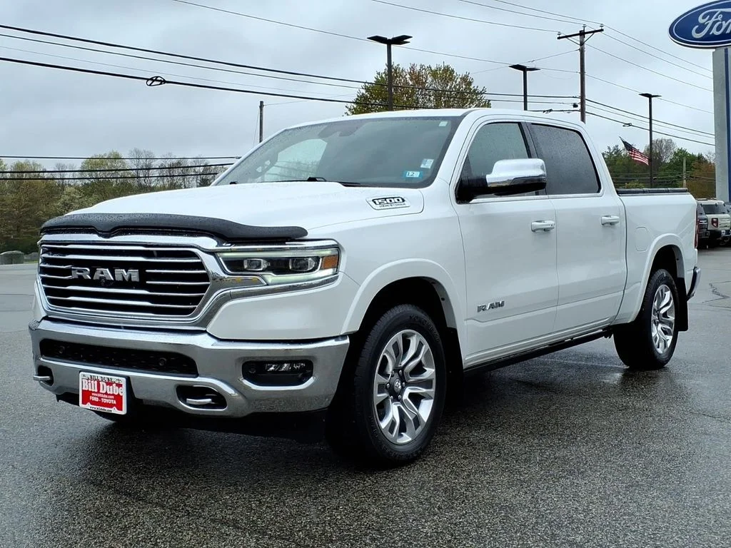 Used 2023 Ivory White Tri-Coat Pearlcoat Ram Limited image 19
