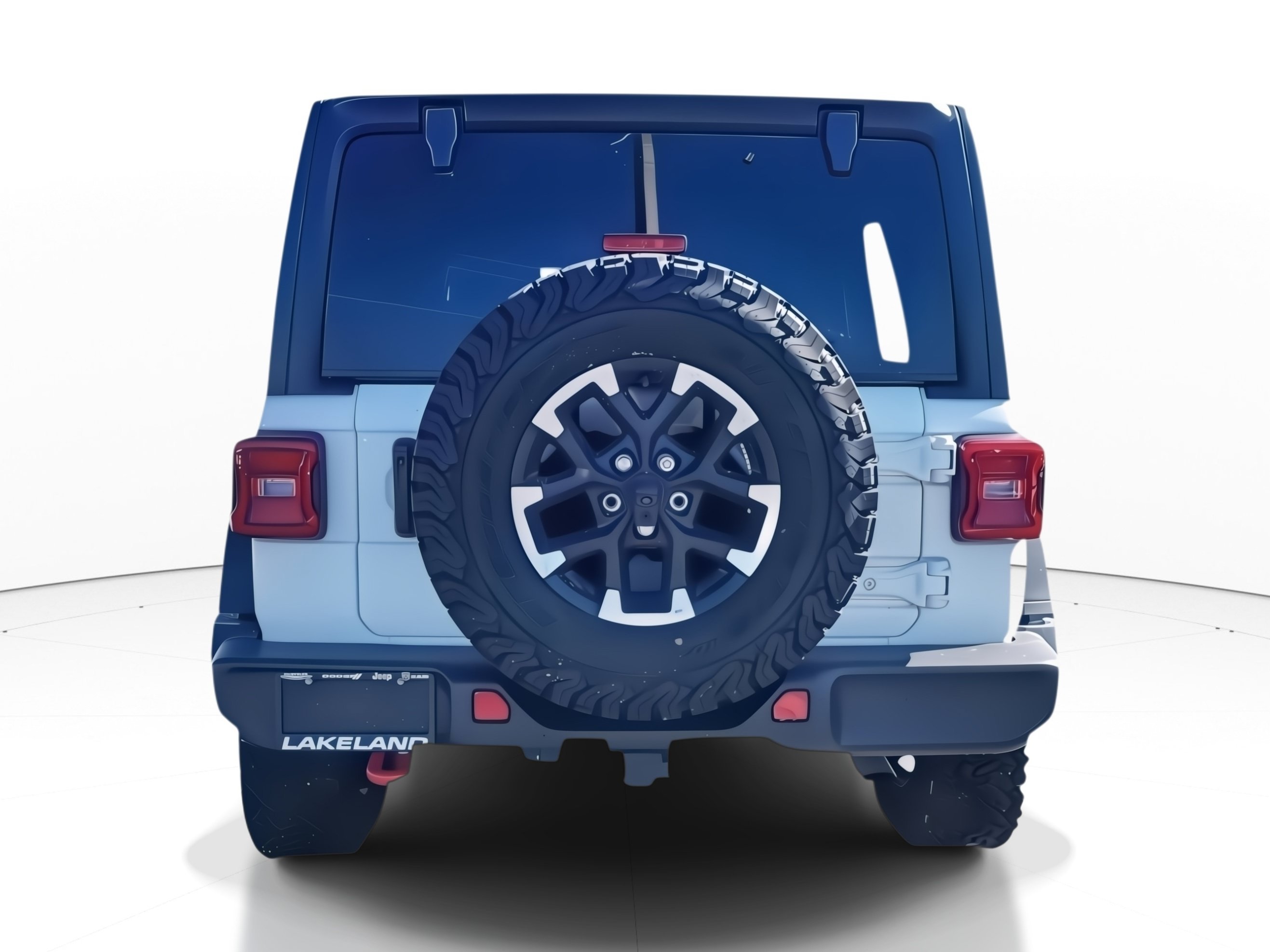 Used 2024 Bright White Clearcoat Jeep Rubicon image 5