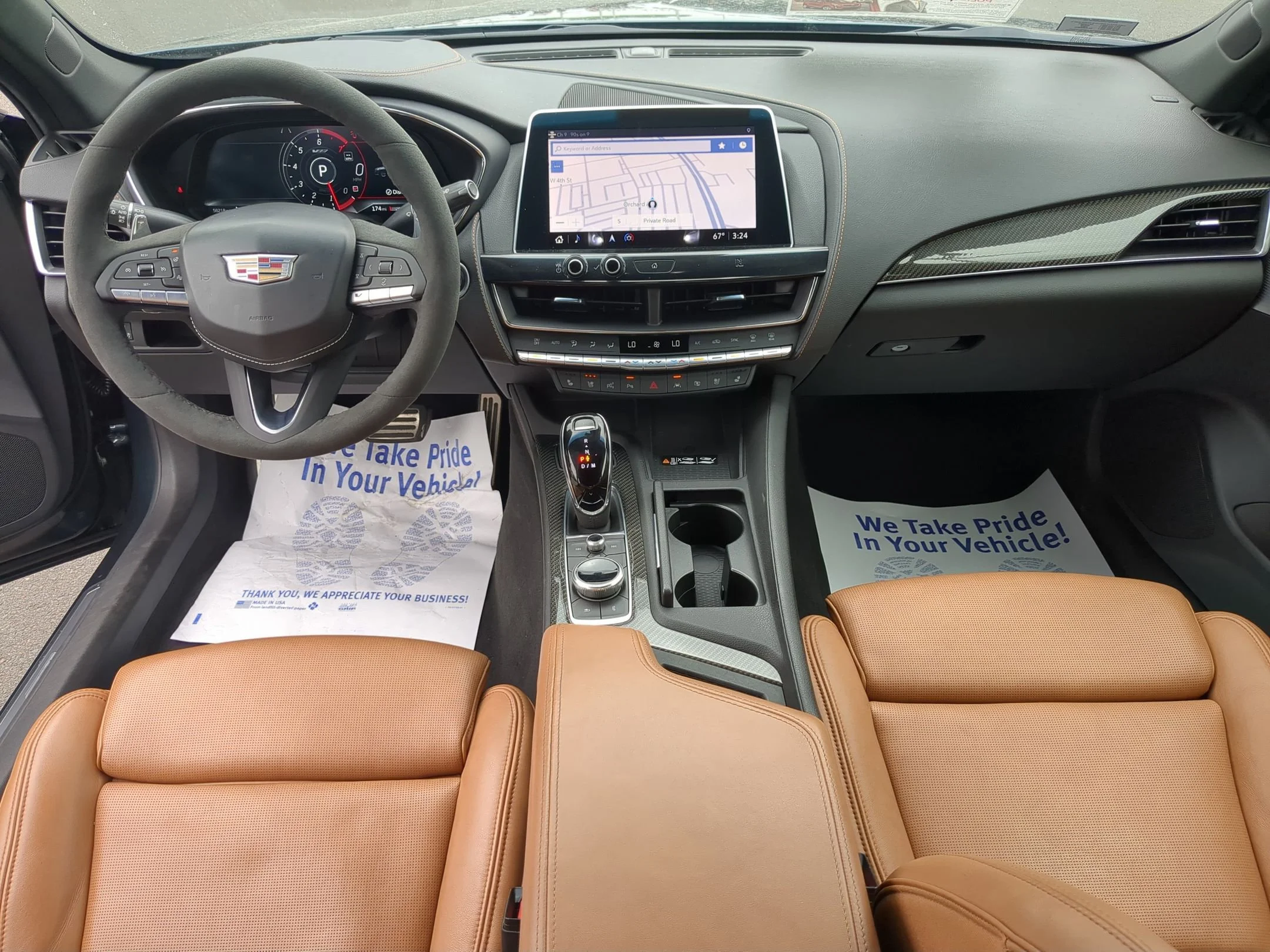 Used 2021 Shadow Metallic Cadillac V-Series image 19