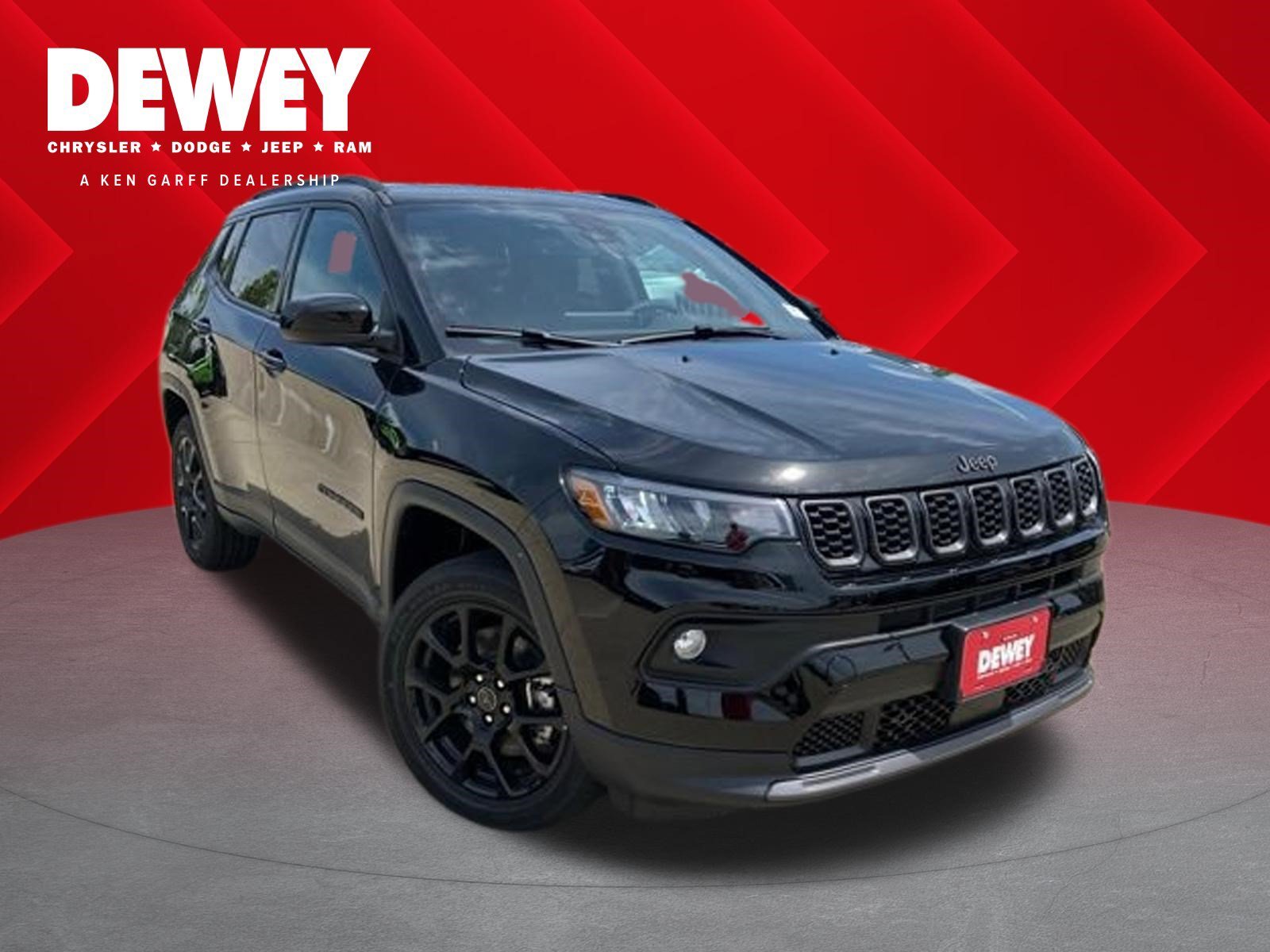 New 2026 Diamond Black Crystal Pearlcoat Jeep Latitude Altitude image 1
