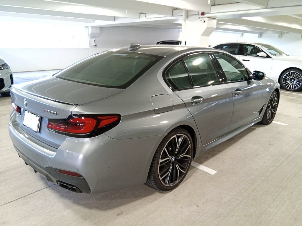 Used 2023 Skyscraper Gray Metallic BMW M550i xDrive image 5
