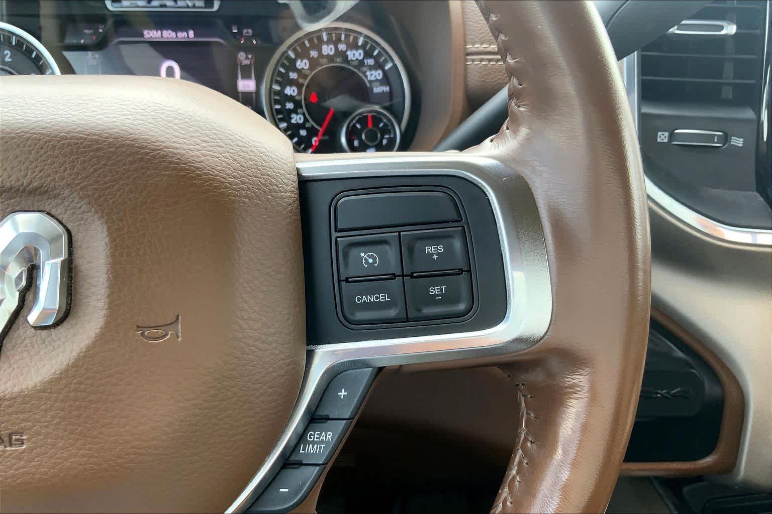 Used 2019 Bright White Clearcoat Ram Laramie image 25