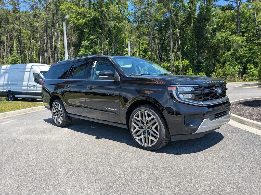 New 2026 Agate Black Metallic Ford Platinum image 2