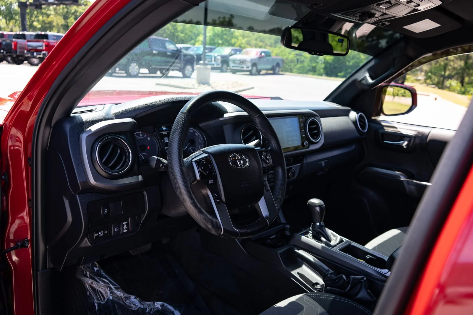 Used 2021 Red Toyota TRD Off-Road image 13