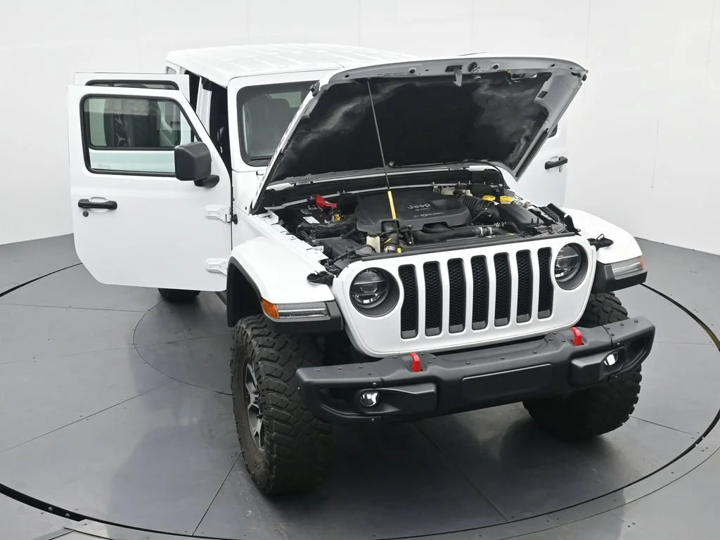 Used 2021 White Jeep Unlimited Rubicon image 38