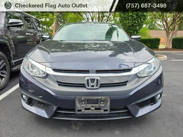 Used 2017 Cosmic Blue Metallic Honda EX-L image 2
