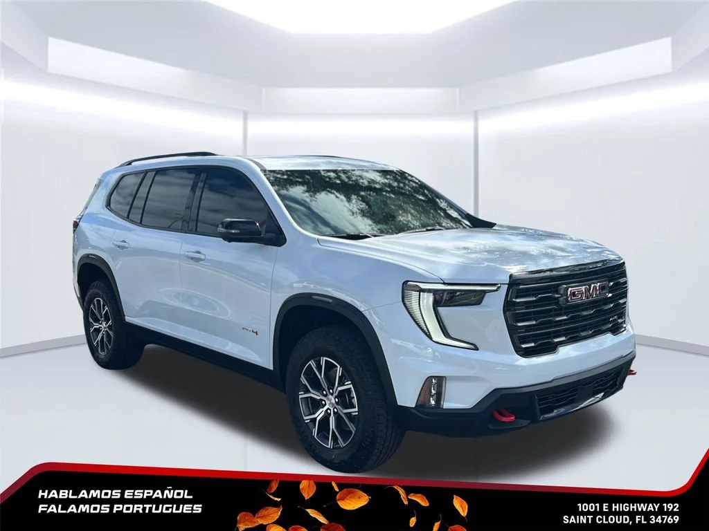 New 2026 Glacier White Tricoat GMC AT4 image 8