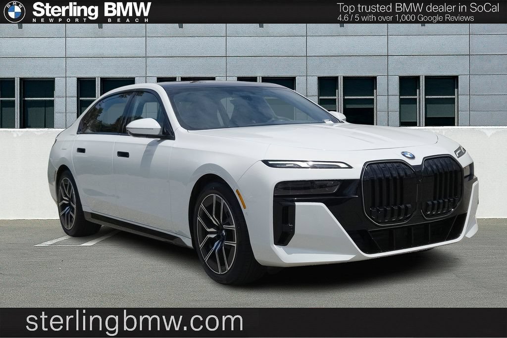 New 2026 Alpine White BMW 740i image 1