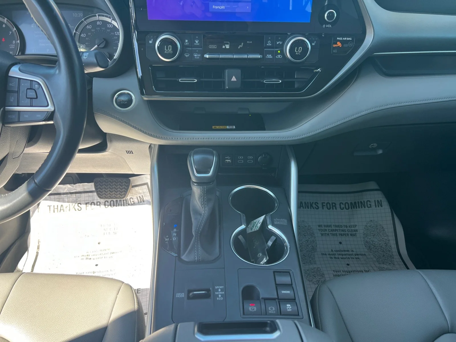 Used 2024 Celestial Silver Metallic Toyota XLE image 12