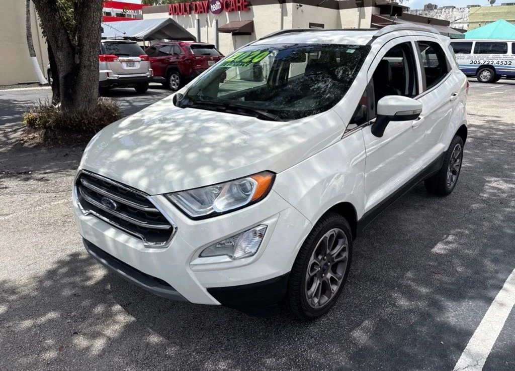 Used 2020 White Ford Titanium image 6