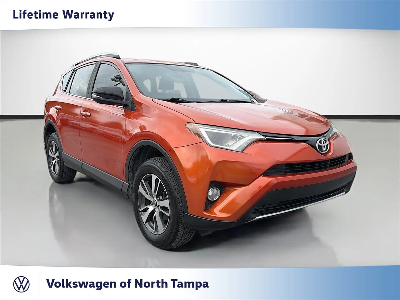 Used 2016 Hot Lava Toyota XLE image 1