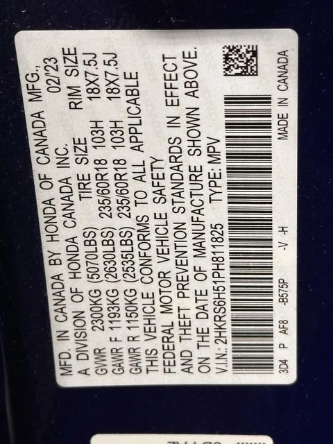 Certified Used 2023 Still Night Pearl Honda Sport image 31