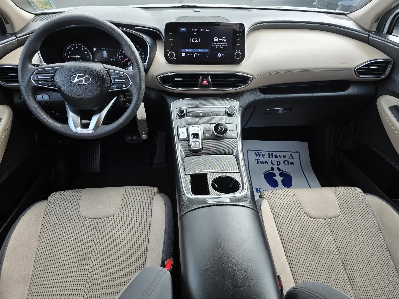 Used 2023 Serenity White Pearl Hyundai SE image 11