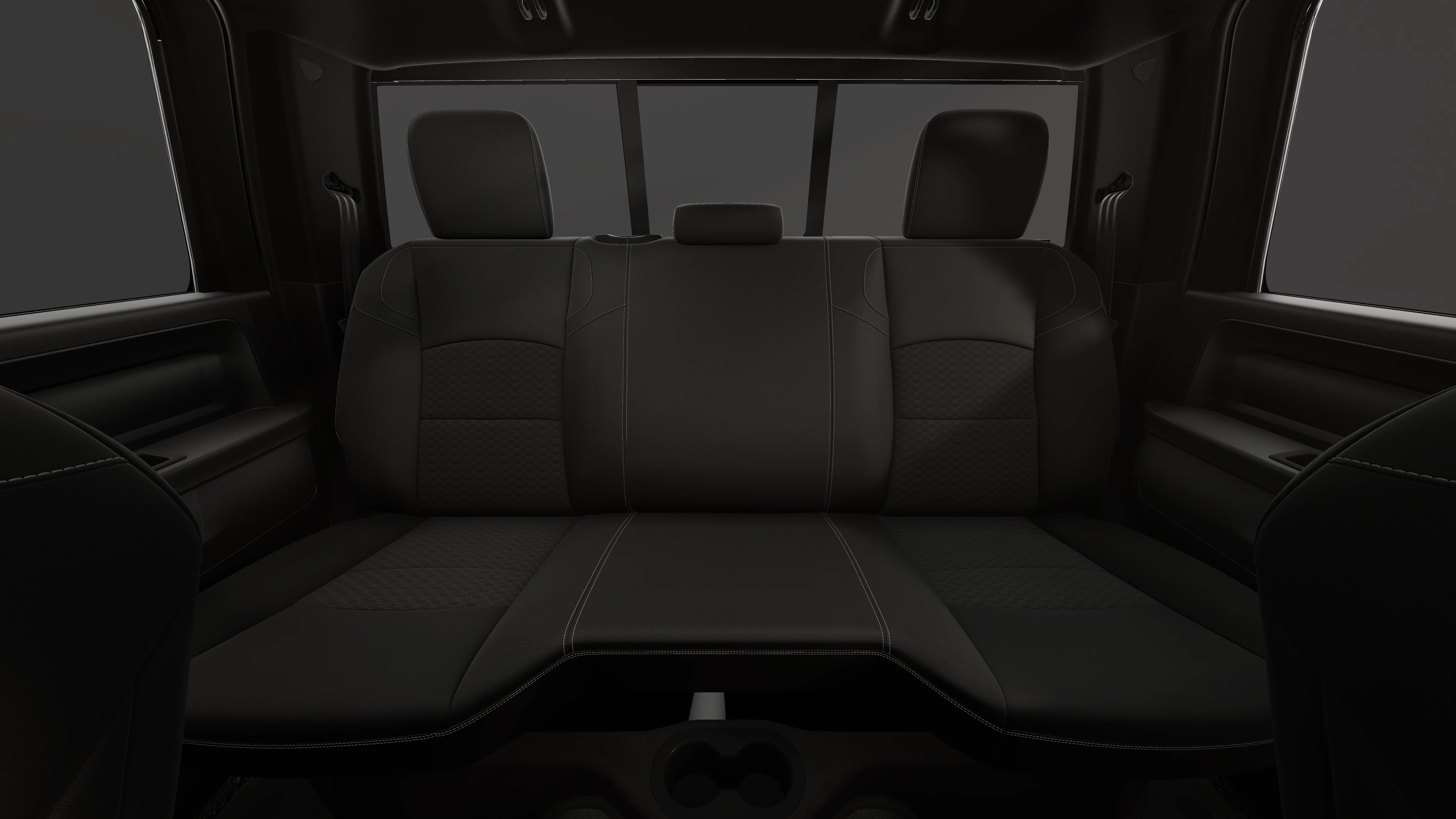 New 2026 Diamond Black Crystal Pearl-Coat Exterior Paint RAM  image 3