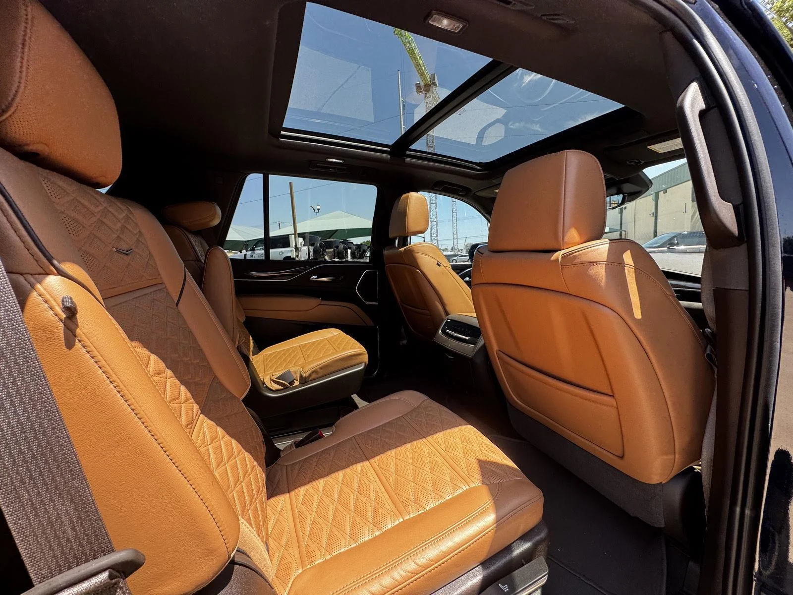 Used 2023 Dark Moon Blue Metallic Cadillac 4WD Premium Luxury image 14