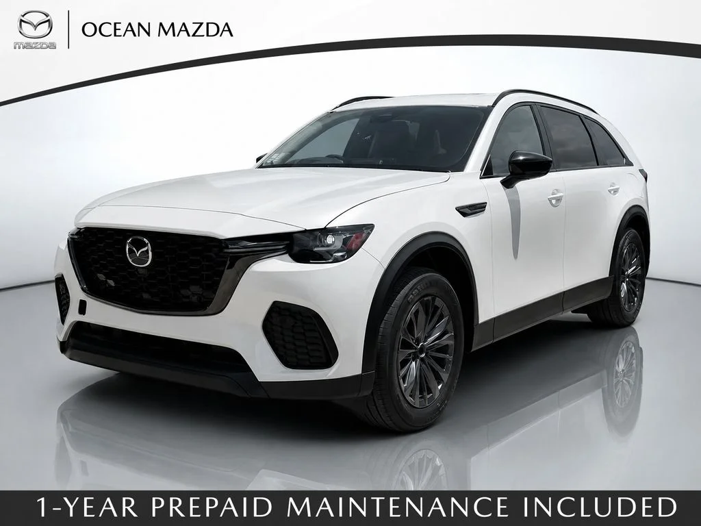 New 2026 Rhodium White Premium Mazda SC Plus AWD image 1