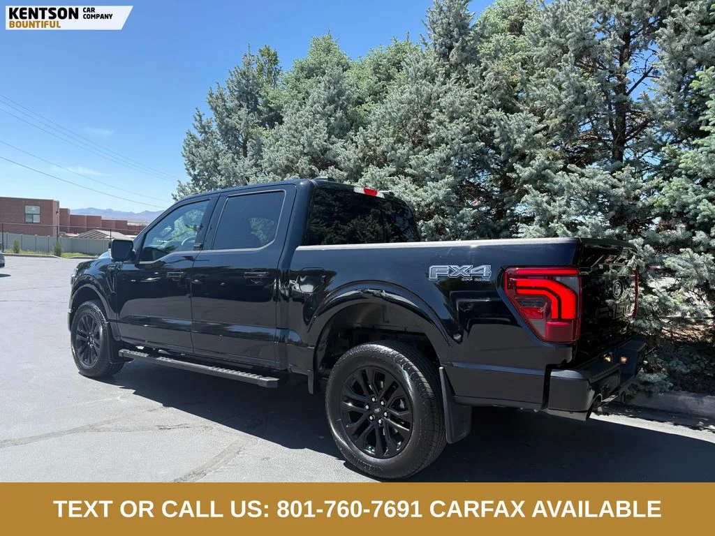 Used 2025 Black Ford Lariat image 5