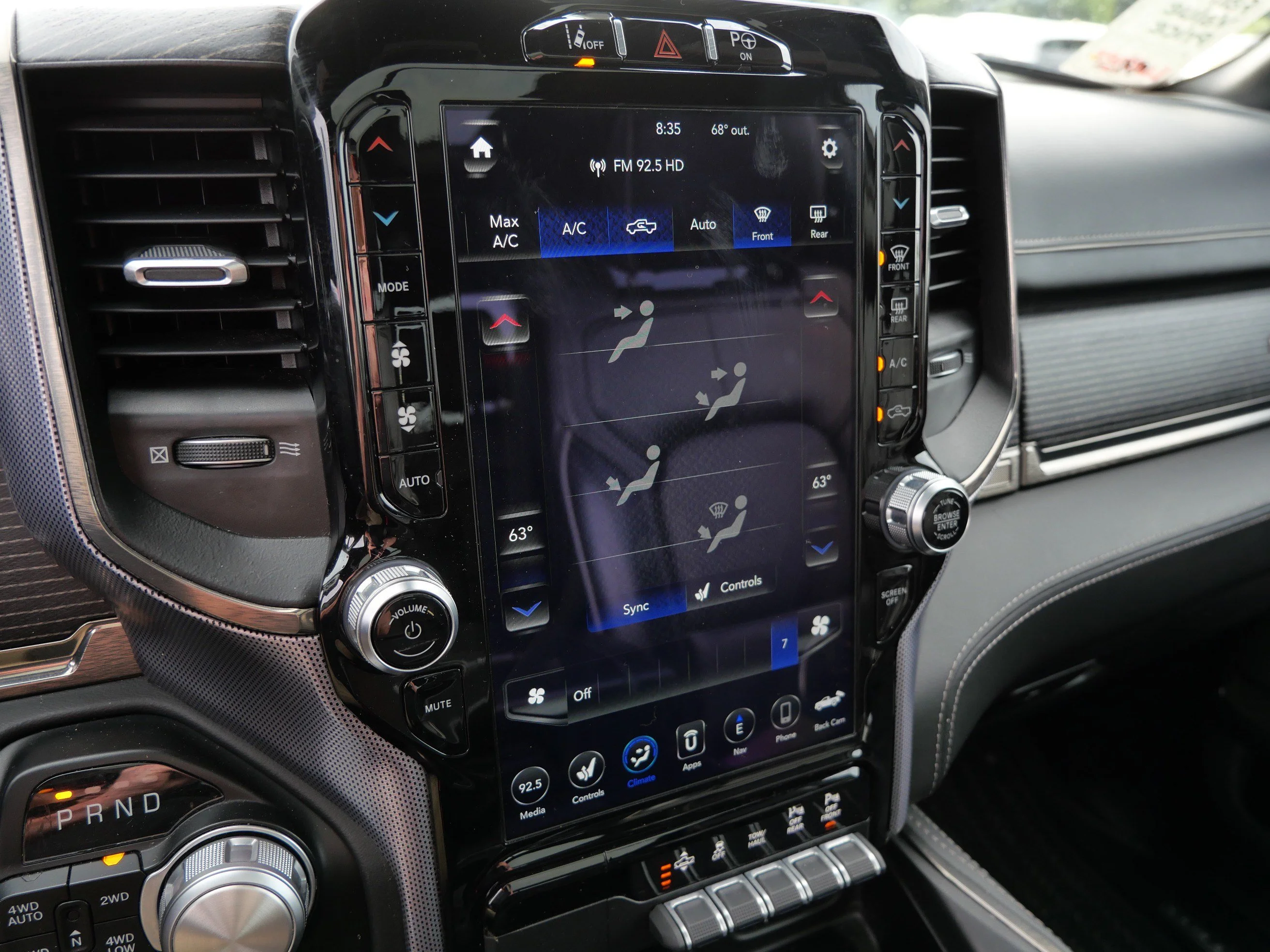 Used 2020 Diamond Black Crystal Pearlcoat Ram Limited image 37