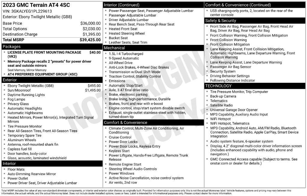 2023 GMC Terrain AT4 - Photo 5