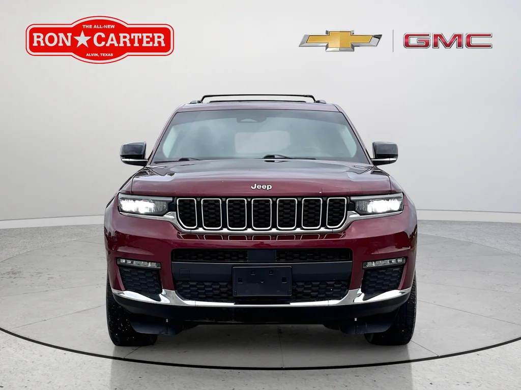 Used 2021 Jeep Grand Cherokee L Limited with VIN 1C4RJJBG1M8115136 for sale in Alvin, TX