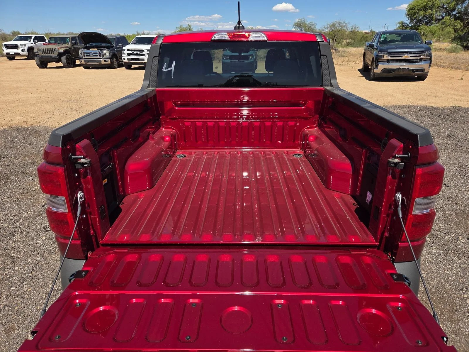 New 2026 Ruby Red Metallic Tinted Clearcoat Ford XLT image 6