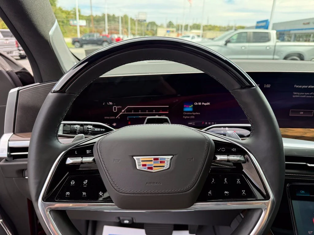 Used 2025 Radiant Red Tintcoat Cadillac Sport Platinum image 23