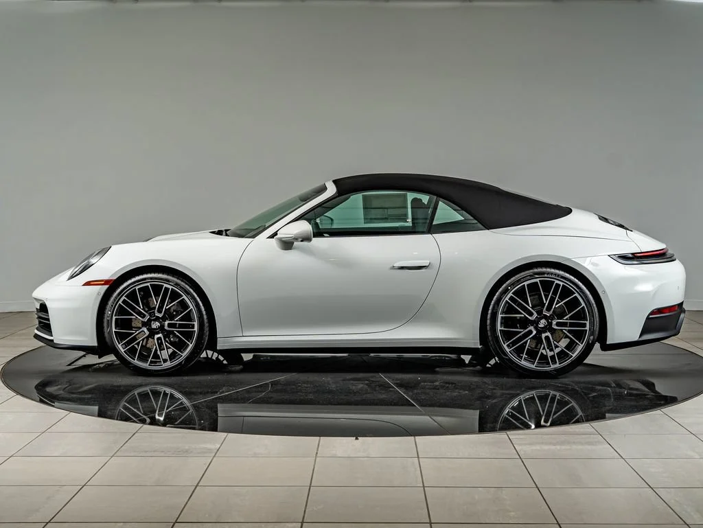 New 2026 White Porsche Carrera image 2