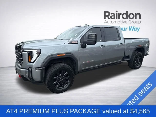 Used 2024 Sterling Metallic GMC AT4 image 3