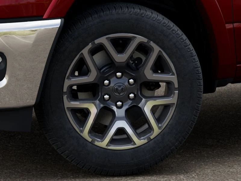 New 2026 Molten Red Pearl-Coat Exterior Paint RAM Laramie image 8