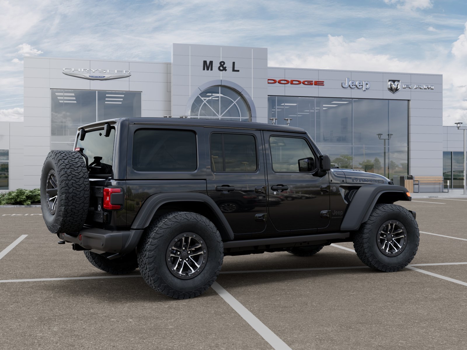 New 2026 Black Clear-Coat Exterior Paint Jeep Rubicon 392 image 57