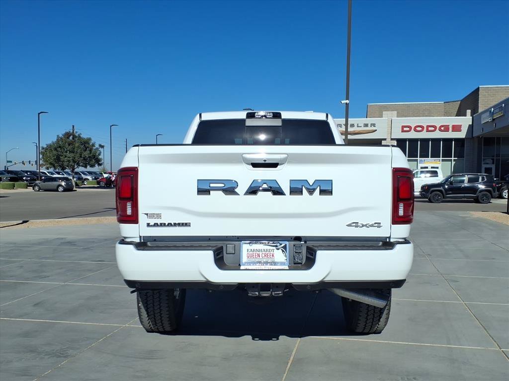 New 2026 Bright White Clear-Coat Exterior Paint RAM Laramie image 5