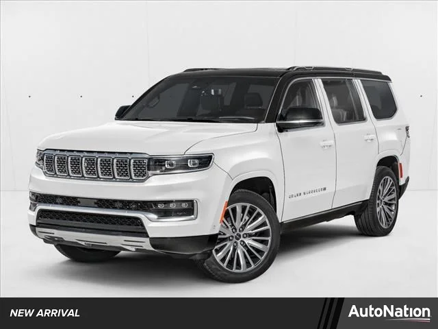 New 2026 Bright White Clearcoat Jeep Summit Obsidian image 1