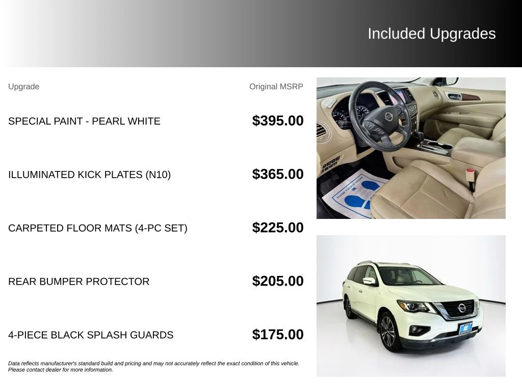Used 2017 Pearl White Nissan Platinum image 5