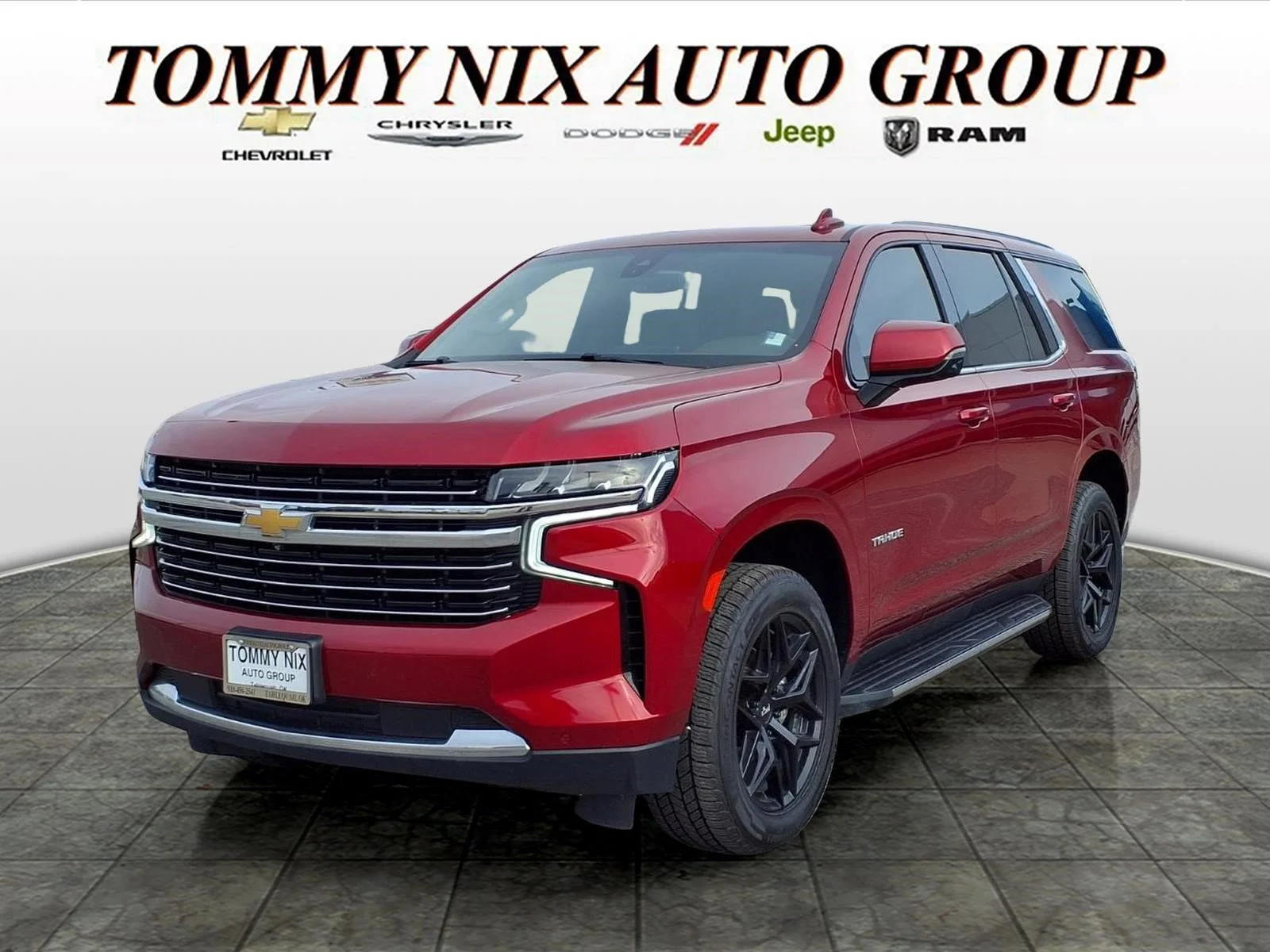 Used 2021 Cherry Red Tintcoat Chevrolet LT image 1