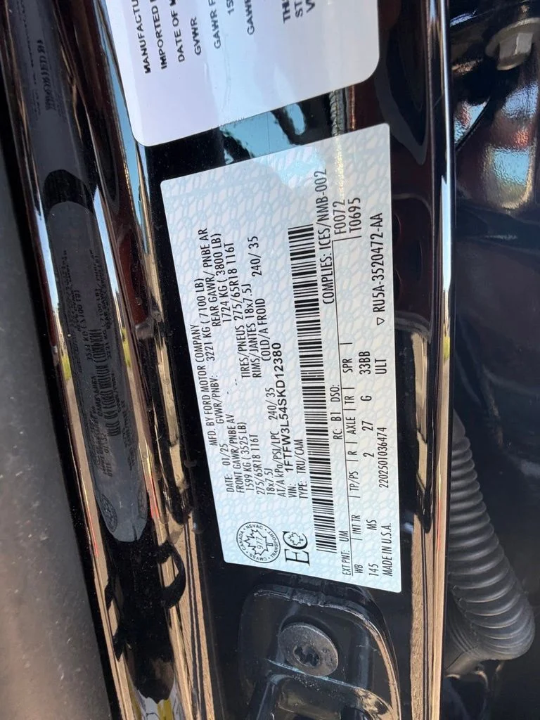 Used 2025 Black Ford XLT image 42