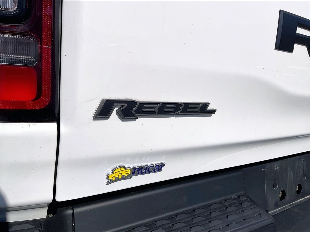 Used 2021 Bright White Clearcoat Ram Rebel image 27