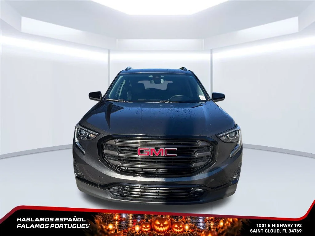 Certified Used 2021 GRAPHITE GRAY METALLIC GMC SLT image 8
