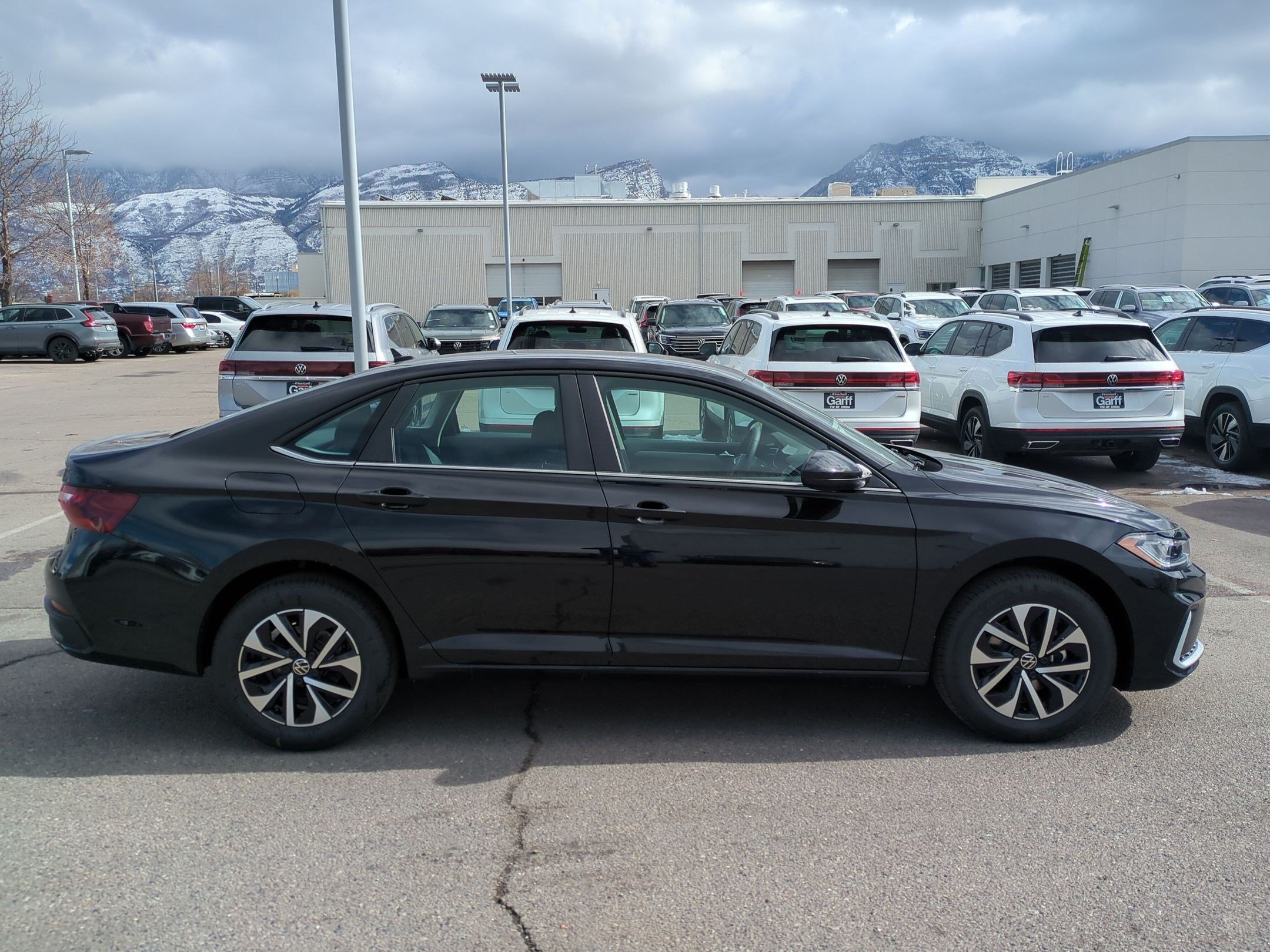 New 2026 Deep Black Pearl Volkswagen S image 2