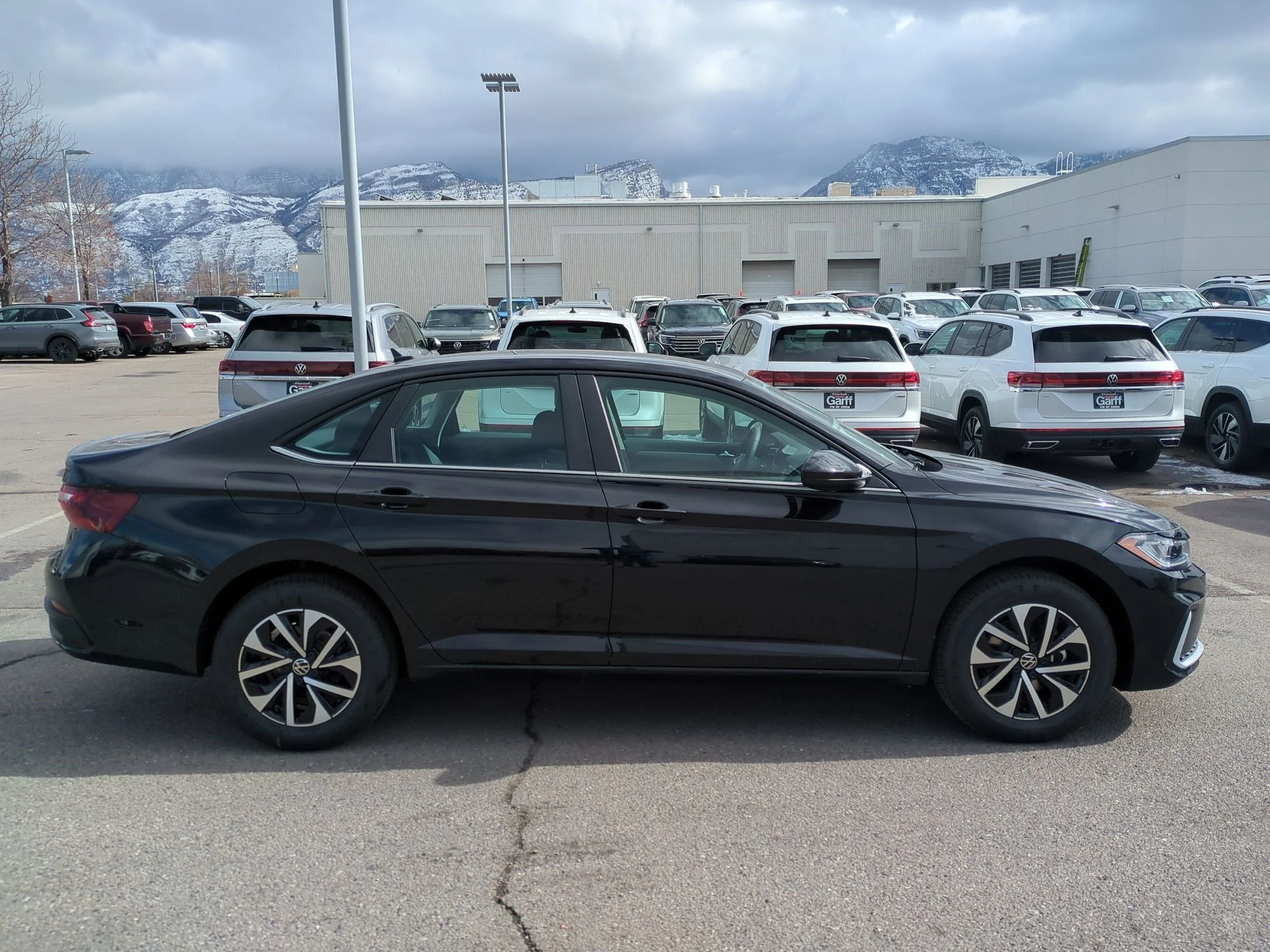 New 2026 Deep Black Pearl Volkswagen S image 2