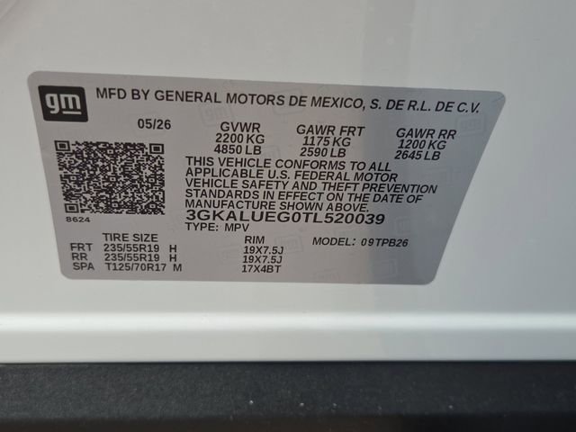 New 2026 Summit White GMC Elevation image 5