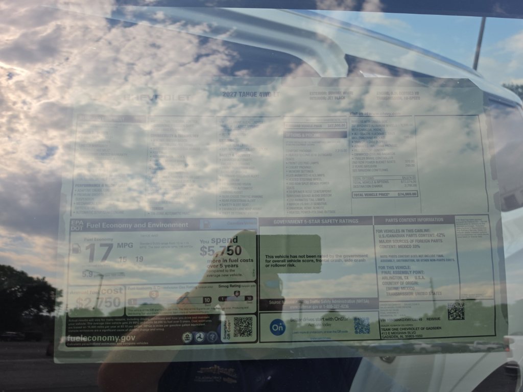 2027 Chevrolet Tahoe LT - Photo 15