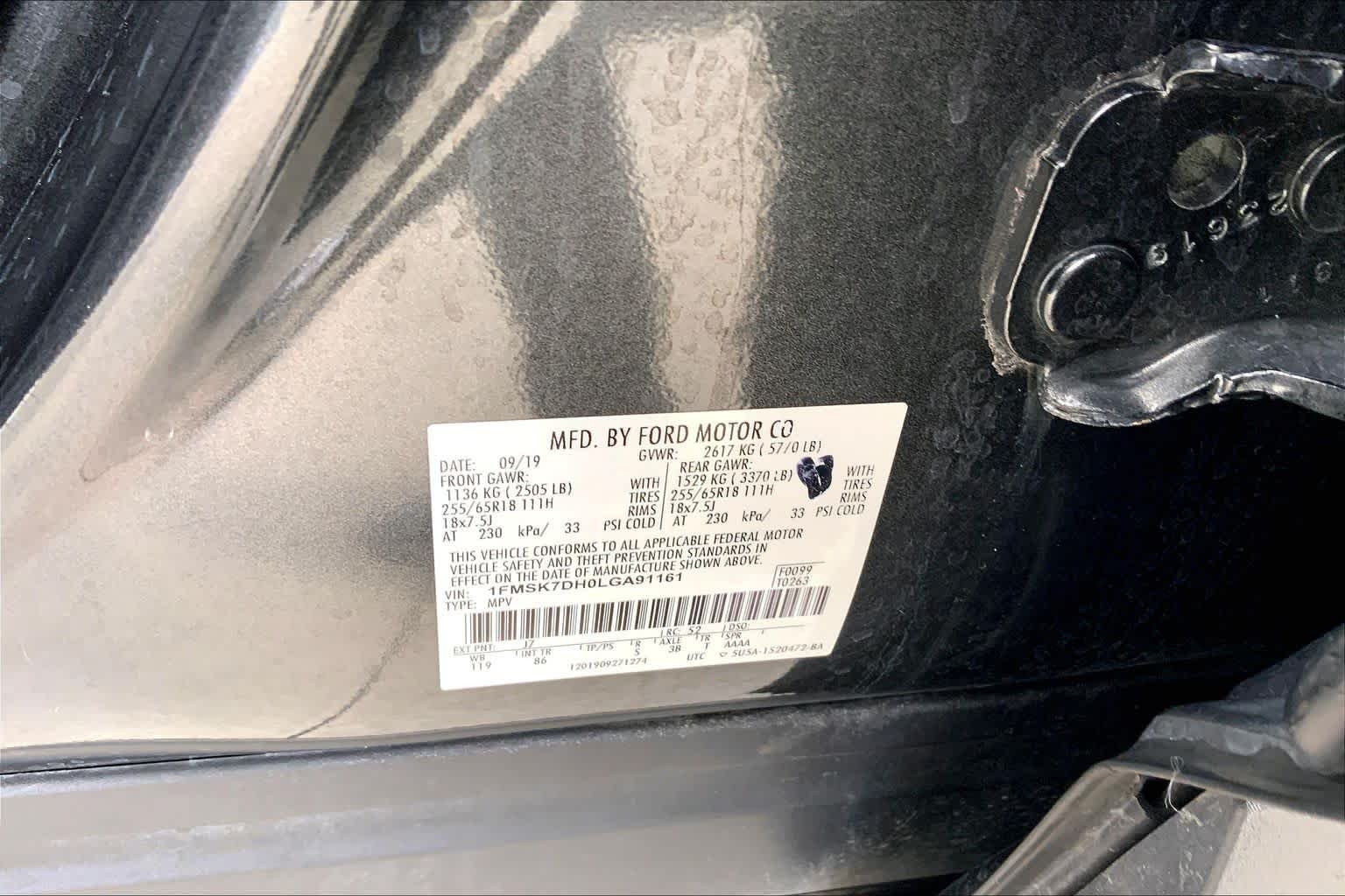 Used 2020 Magnetic Metallic Ford XLT image 36