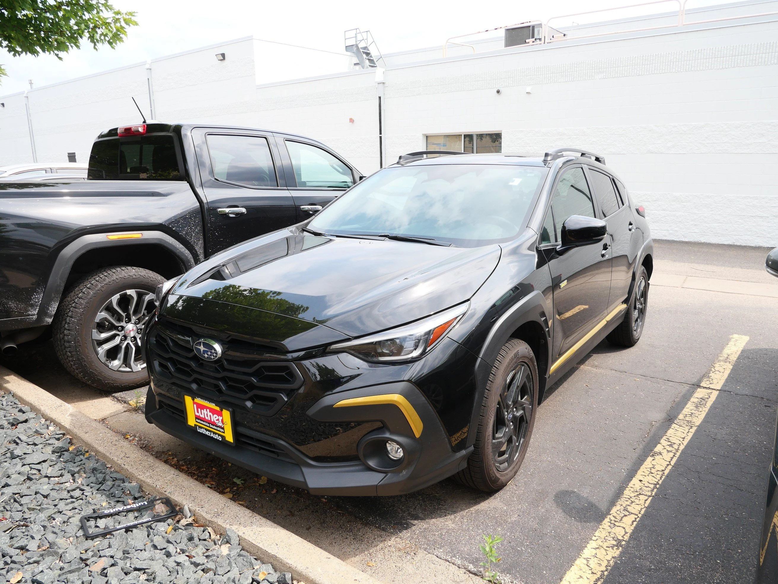 Used 2024 Crystal Black Silica Subaru Sport image 3