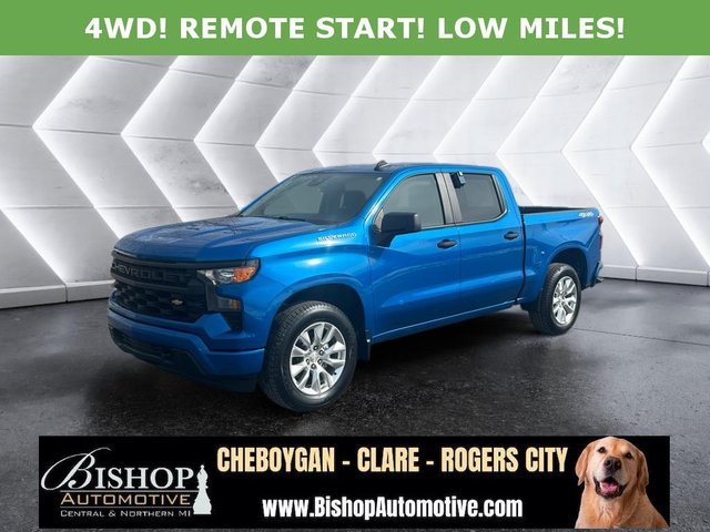 Pre-Owned 2023 Chevrolet Silverado 1500 Custom Crew Cab