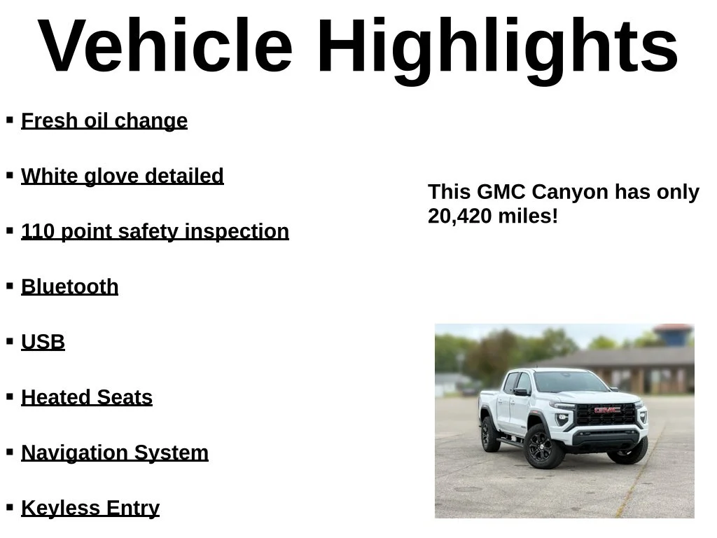 Used 2023 White GMC Elevation image 30