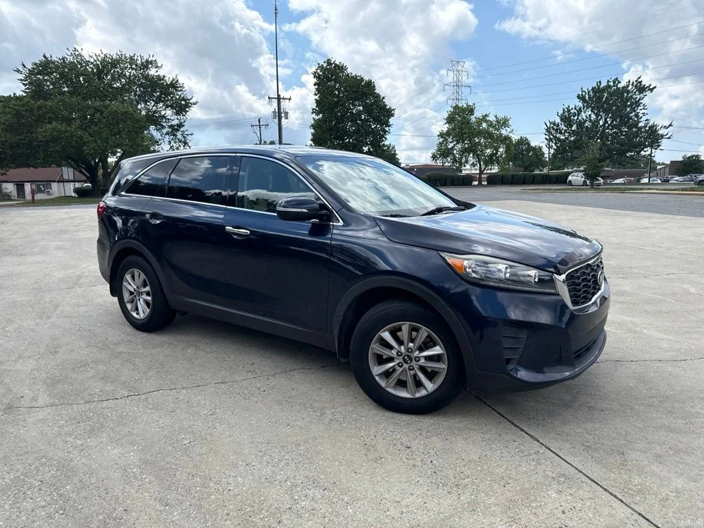 Used 2019 Blue Kia LX image 8