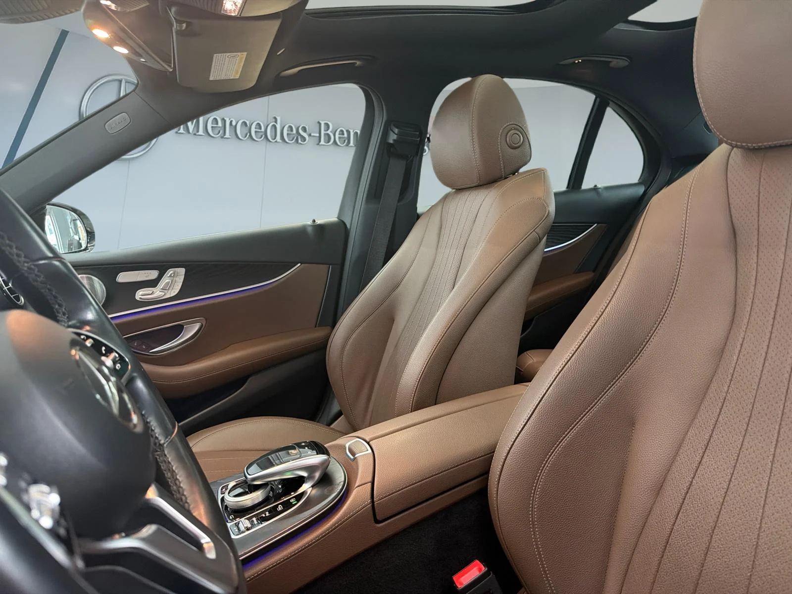 Used 2020 White Mercedes-Benz E 350 4MATIC Sedan image 12