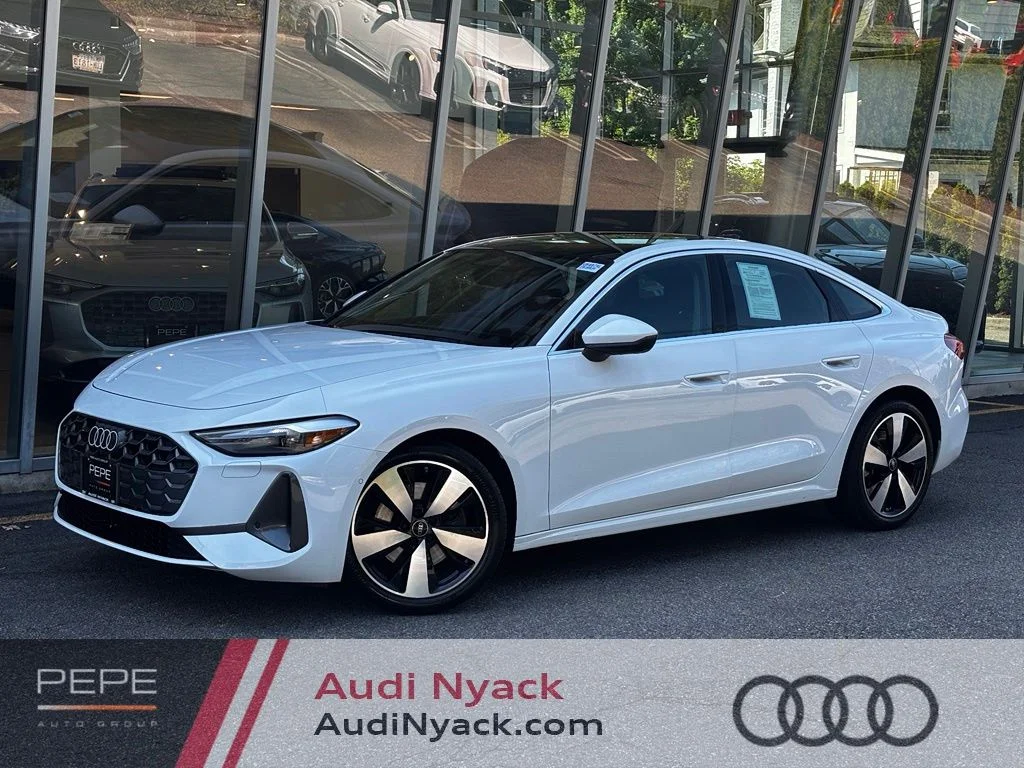 Used 2025 White Audi 2.0T Premium image 1