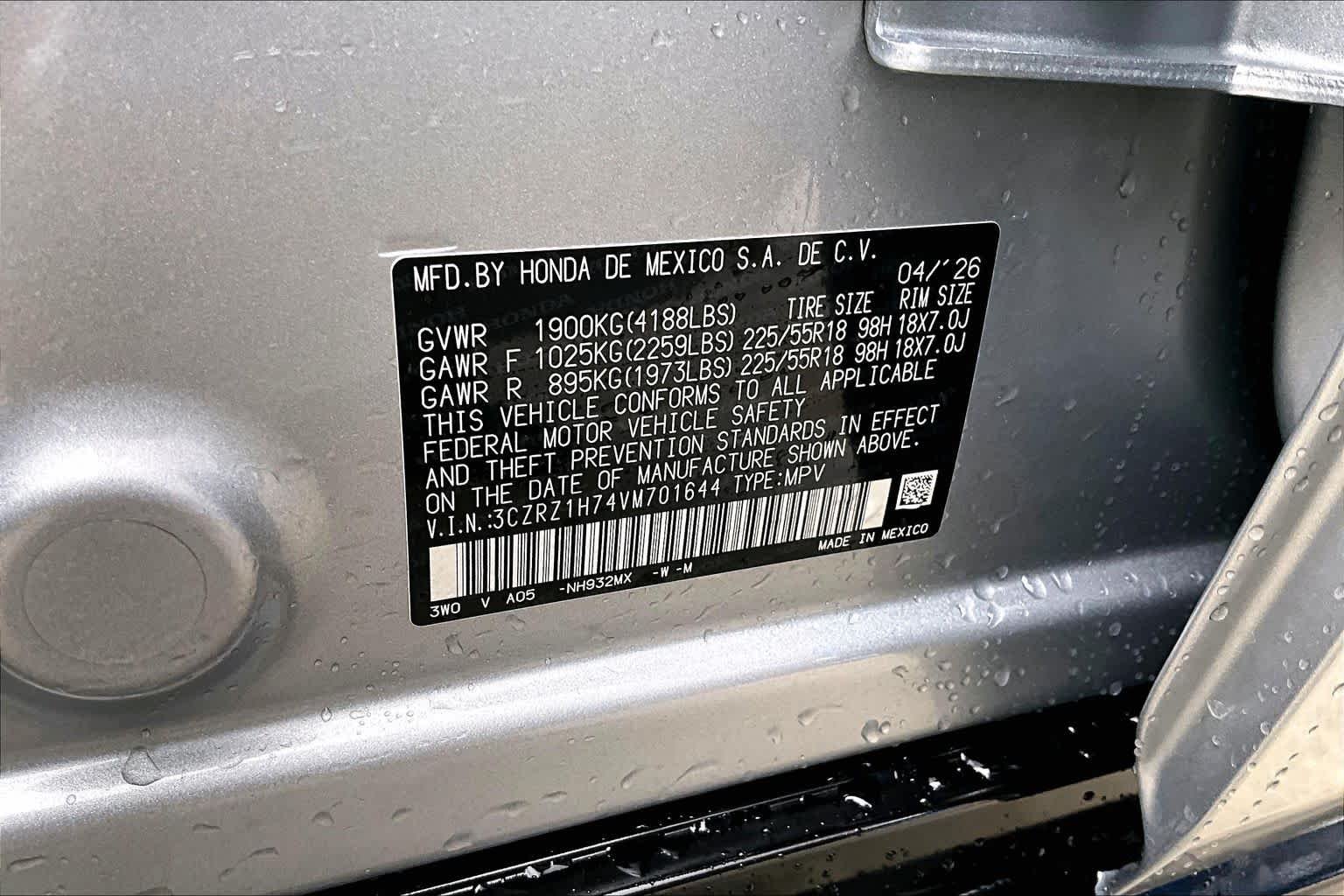 Used 2027 Solar Silver Metallic Honda EX-L image 34